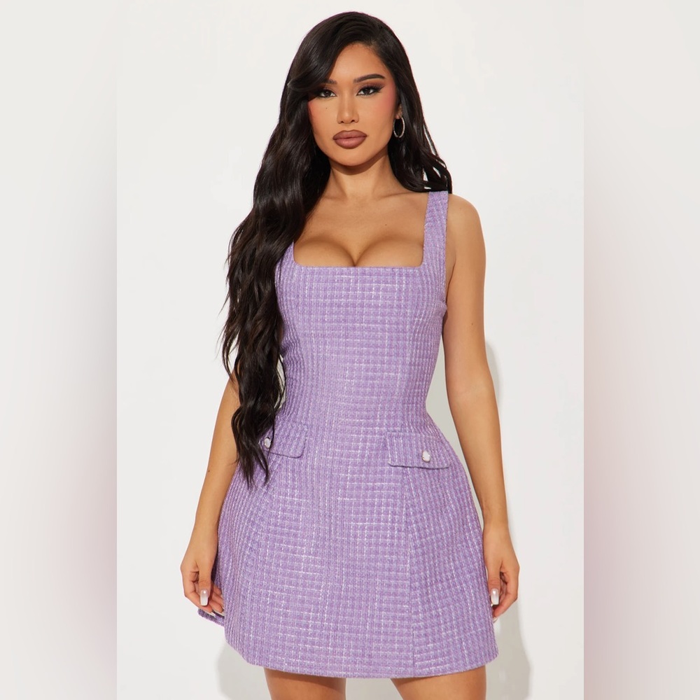 Tweed Luxe Dress